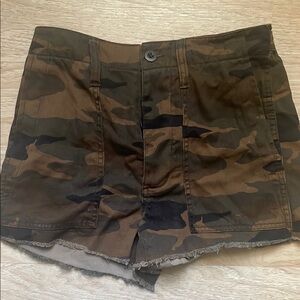 Madewell Camouflage Cargo Shorts